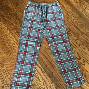 JCrew Gray Plaid Flannel Sleep Pants - FINAL SALE